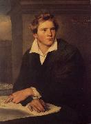 Franz Xaver Winterhalter Portrait of a Young Architect painting